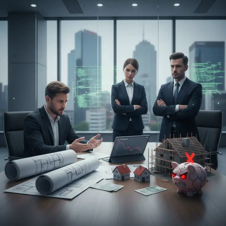 Spotkanie inwestora z doradcą kredytowym omawiającym zdolność kredytową i historię BIK pod kredyt hipoteczny na flipy